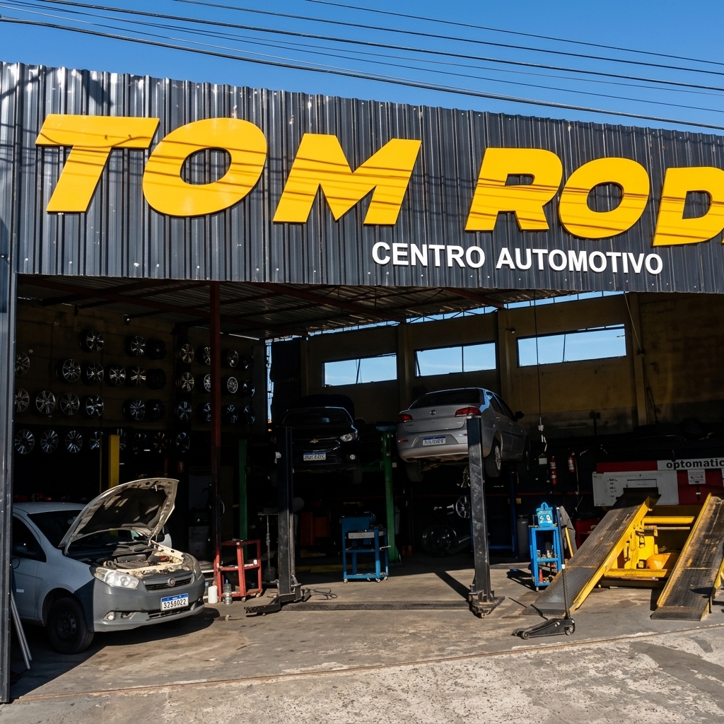 Fachada e estrutura da Tom Rodas